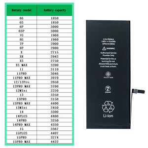 Batería móvil de alta calidad al por mayor de alta calidad para Iphone Batería para iPhone 6S Plus 3000mAh - Product Image 5