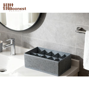 Boîte de rangement pliable pour la maison, 6 compartiments, organisateur pour sous-vêtements, chaussettes, <span class=keywords><strong>soutien</strong></span>-<span class=keywords><strong>gorge</strong></span>, culottes, boîte de rangement pour armoire - Product Image 6