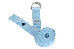 Customized Marbled Design <b>Tension</b> <b>Straps</b> & <b>Yoga</b> <b>Ropes</b> Unique and Stylish for Enhanced <b>Yoga</b> Practice - Product Image 3