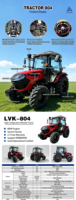 Recherche de partenaires à long terme pour tracteur LEVIK à moteur 4 cylindres, avec commande par levier de vitesses, pour le transport rural