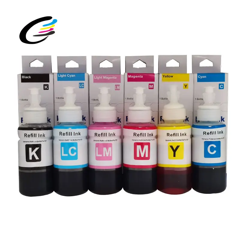 70Ml 664 water base refill dye ink for Epson L301/L303/L330/L351/L3 58/L558/L130/L201/L211