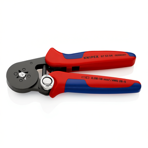 Outil de sertissage KNIPEX 0,08-16 mm AWG 28-5, réglage automatique, sertissage latéral - Product Image 1