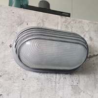 Applique murale LED E26 en aluminium moulé et verre, style industriel vintage, étanche, pour extérieur, couloir, jardin, café, bar, lumière 3000K, garantie 2 ans