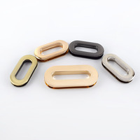 Meetee — anneaux ovales BF328 de 18-38mm, accessoires de quincaillerie pour bagages, sangle à vis fermoir pour sac à main