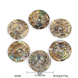 Dijes de Samoa con Diseño de Olas de Playa de Verano para la Fabricación de Joyas y Accesorios de Bricolaje - Product Image 2