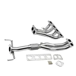 Stainless Steel Exhaust Header for HONDA CIVIC 96-00 D15 D16 D16Y7 D16Y8 EJ7 EK4