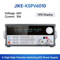 Alimentation programmable à affichage VFD 5 chiffres JIKE-KSPV6010 60V 10A, source de commutation variable pour laboratoire industriel