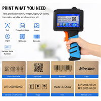 Imprimante textile portable Yaomatec 1730 à faible coût pour la maison, imprimante flexographique à jet d'encre pour texte/logo personnalisé sur tissu en coton pur
