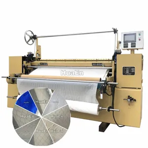 Manufacturer HuaEn HE202 textile pinching machine computercontrolled fabric pleating machine