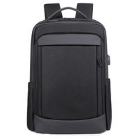 Sac à dos d'affaires multifonctionnel personnalisé avec logo, pour ordinateur portable, unisexe, doublure en polyester, imperméable, sac à dos pour étudiants