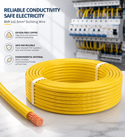 Câble électrique flexible en cuivre Huaqi BVR 1x2,5 mm² isolé en PVC 450/750V pour bâtiment