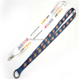 Cordones promocionales personalizados Soporte universal Soporte de dispositivo de anillo con correas para el cuello Correas Salvado Cordones de poliéster impresos - Product Image 5