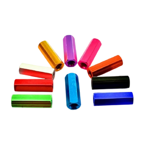 Conector Hexagonal de Aluminio Anodizado, Autoblocante, Totalmente Roscado, Mecanizado por CNC, Columna de Aislamiento, Barra Hexagonal para Modelo de Dron - Product Image 3