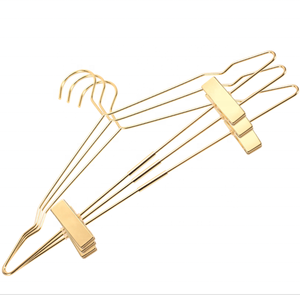 High Quality Rose Gold <strong>Multi</strong> Metal Clothes <strong>Hanger</strong> Retail Steel Wire Gold Children Adult Clothes <strong>Hangers</strong> for Garment Shop - Product Image 3
