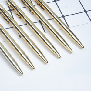 2021 Mini bolígrafo <span class=keywords><strong>de</strong></span> Metal con Material <span class=keywords><strong>de</strong></span> latón gran oferta suministros escolares <span class=keywords><strong>de</strong></span> oficina delgados barril <span class=keywords><strong>de</strong></span> galvanoplastia <span class=keywords><strong>comprar</strong></span> papelería en línea - Product Image 3