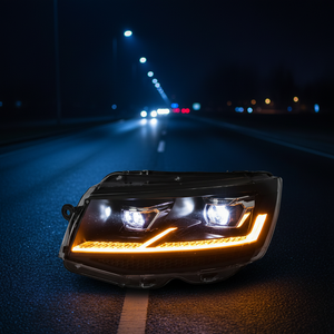 ชุดไฟหน้ารถยนต์สำหรับ V-W คาราเวล T6หลายตัวดัดแปลง6000K ไฟวิ่งกลางวันสัญญาณไฟเลี้ยวใหม่ตามลำดับ - Product Image 2