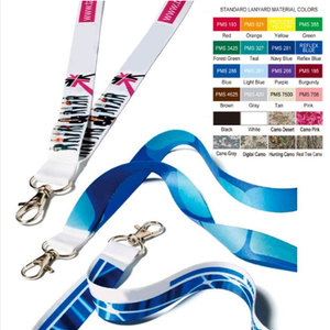 Персонализированный дизайнерский ланъярд для студенческих пропусков с тканым принтом, из полиэстера и сатина, с логотипом - Product Image 5