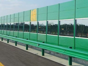 Chất lượng cao PMMA tiếng ồn trong suốt rào cản kim loại âm thanh bằng chứng Tường Rào Cản âm thanh Màn hình hàng rào với giá thấp - Product Image 3