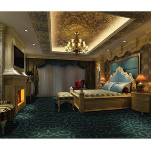 Moquette ignifuge <span class=keywords><strong>de</strong></span> luxe moderne européenne pour hôtel, bureau, commerce, salle <span class=keywords><strong>de</strong></span> banquet, cinéma, couleur marron - Product Image 3