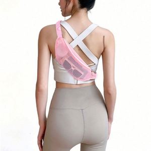 Unisex Customized Chest Fanny <b>Pack</b> <b>Waterproof</b> Nylon Zipper Closure PVC Polyester for Beach Crossbody Running and Cycling - Product Image 2