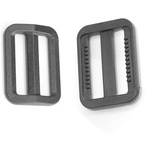 Boucle de réglage carrée rectangulaire à 3 barres en plastique Tri Glides Slide pour sac d'artisanat en cuir Bandoulière Ceinture Sangle - Product Image 6