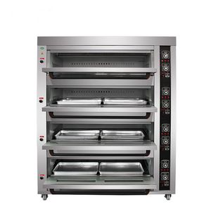 Four de Vulcanisation Mini Rotatif à Gaz pour Pizza 30 Pouces, Convoyeur Mural 120V <span class=keywords><strong>avec</strong></span> Rôtissoire Céramique Électrique pour Cuisson - Product Image 6