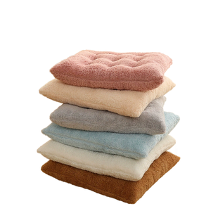 Напольная квадратная подушка для медитации, подушка для сидения для взрослых, для сидения, для гостиной, татами, зеленый, 22x22 дюйма - Product Image 1