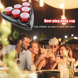 Jeu de lancer de chapeaux de bière gonflables, anneaux de lancer, durable, portable, pour adultes et enfants, fête de remise de diplôme, imperméable, pliable, PVC, <span class=keywords><strong>Halloween</strong></span> - Product Image 5