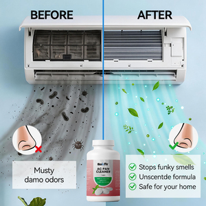Tablettes de nettoyage pour système de maintenance CVC, nettoyant multi-usages pour ligne de condensation de climatiseur, tablettes anti-moisissures et désodorisantes - Product Image 1