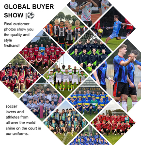 Pour Aibort personnalisé OEM maillot de football de sport pour hommes de haute qualité respirant antibactérien séchage rapide Polyester Spandex football - Product Image 5