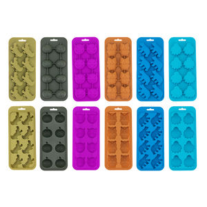 Herfst Herfst Pompoen Chocolade Mallen 3d Siliconen Herfst Snoep Fondant Schimmel Ijsblokje Pompoenbak Voor Siliconen Bakvorm - Product Image 2