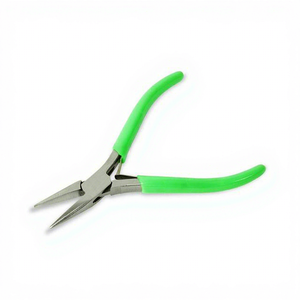 คีมปากแหลมสแตนเลสสตีลพร้อมสปริงคู่ ขนาด 11.5 ซม. เครื่องมือสำคัญสำหรับทำเครื่องประดับ - Product Image 1