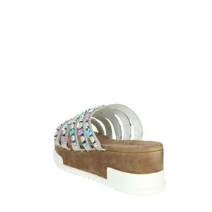 Cinzia <b>Soft</b> Donna Wedges Sandals Grigio Platform Women's <b>Shoes</b> - Product Image 1