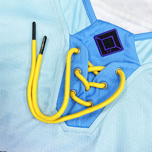 Services OEM Maillot de hockey Motif de sublimation et uniforme de hockey sur glace de l'équipe attaché par couleur - Product Image 5