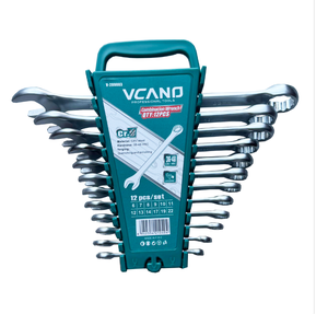 VCANO Dual-purpose <strong>wrench</strong> <strong>set</strong> with multiple sizes of specialized <strong>wrenches</strong> and a storage box - Product Image 1