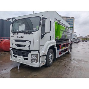 Camión de Bombeo de Vacío Isuzu Giga de Alta Calidad, 4x2, 12000 Litros, Camión de Limpieza de Aguas Residuales de Alta Presión para Tanques Sépticos - Product Image 3