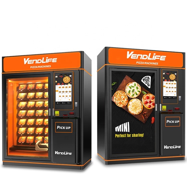 Outdoor Vending Machines Business Self-service Pizza Vending Machines Cooking Hot Food Fully Automatic Pizza Vending Machines