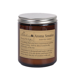 Vela aromática de cera de soja multiaroma semielaborada DIY en frasco de vidrio, hecha a mano con ambiente acogedor - Product Image 6