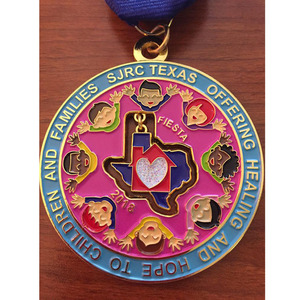 Medallas Personalizadas de Alta Calidad para Eventos, Coloridas y Modernas, con Tu Propio Logotipo y Cintas - Product Image 2