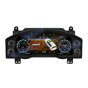 12.3 ''ảo buồng lái <span class=keywords><strong>LCD</strong></span> Bảng điều khiển kỹ thuật số cụm công cụ cho TOYOTA LAND CRUISER 2008-2016 kỹ thuật số Bảng điều khiển tốc độ mét - Product Image 6