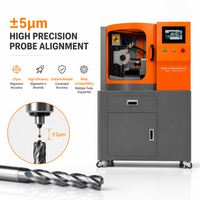 Afilador de Fresas de Carburo Inteligente con Pantalla Táctil CNC Automático para Taller Mecánico