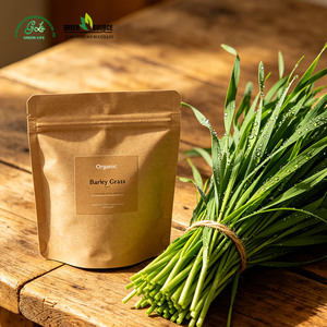 Fournisseur en gros de poudre d'herbe d'<span class=keywords><strong>orge</strong></span> biologique, superaliment vert, OEM, marque privée, export direct d'usine - Product Image 5