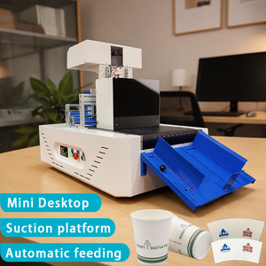 Stampante Digitale Inkjet Monopass A3/A4 con Alimentazione Automatica, <span class=keywords><strong>Inchiostro</strong></span> CMYK a Pigmenti, <span class=keywords><strong>per</strong></span> Stampa su Sacchetti di Carta, Tazze e Ventagli - Product Image 1