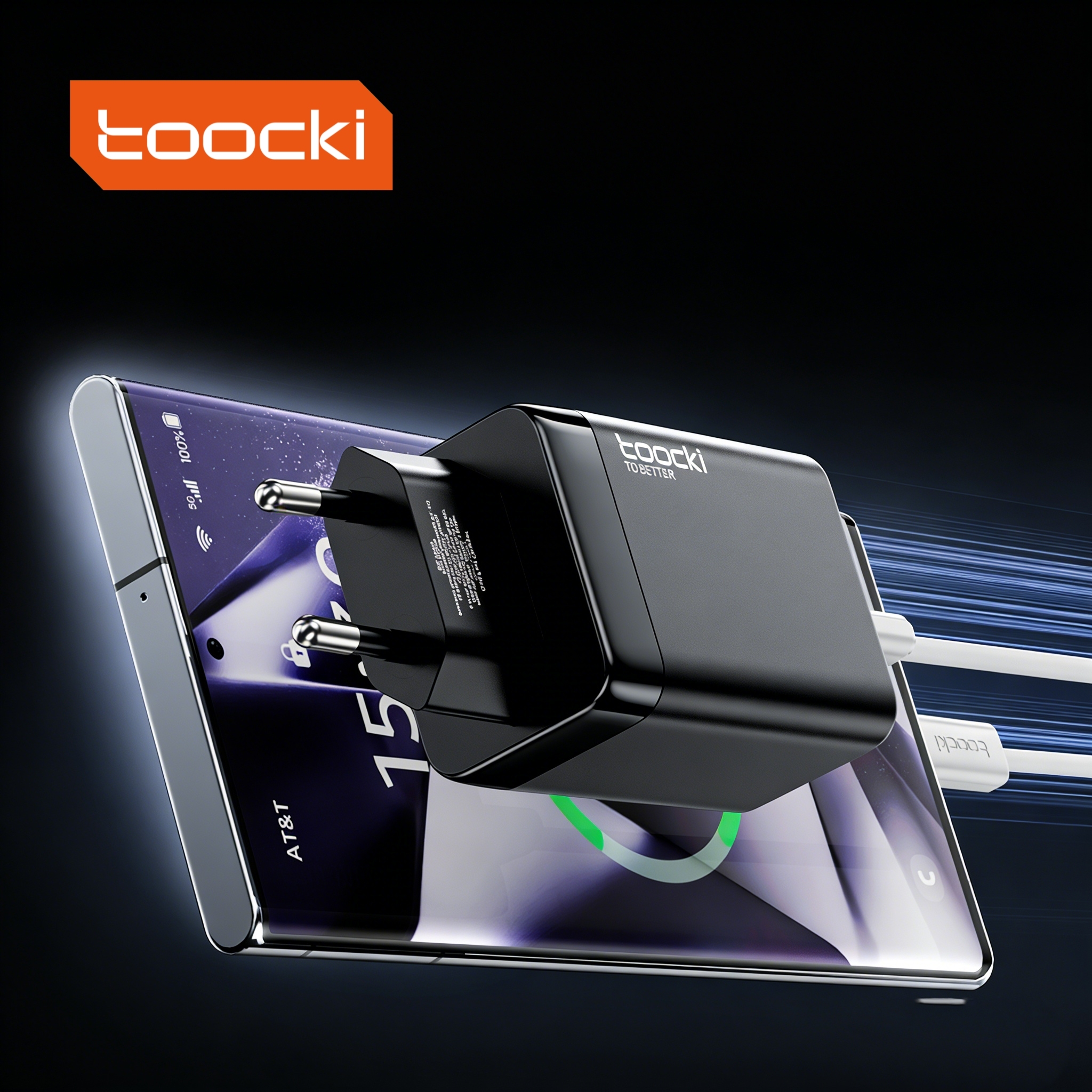 Toocki High-<strong>Speed</strong> PD 67W Rapid Quick Charger 30-Min 67% <strong>Charge</strong> for <strong>iPhone</strong> <strong>17</strong> Pro & PD3.0 Protocol for Laptops