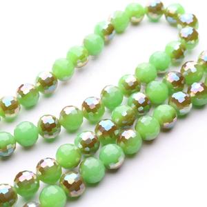 6mm 8mm 10mm Rondelle perline sciolte di cristallo moda fai da te pietre ceche cristalli perle di vetro gioielli - Product Image 4