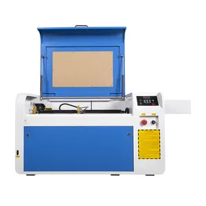 Cnc co2 6040 gravure laser machine de découpe pour bois cuir bijoux chaussures en plastique timbre laser gravé