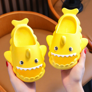 Dropshipping Service Parent-child Baby Indoor Summer Cute <strong>Shark</strong> Slipper <strong>Slides</strong> for Boys and Girls - Product Image 5