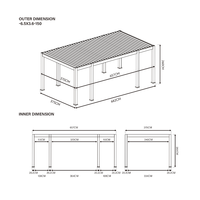 Kits de pergola bioclimatique de jardin, toit à lamelles motorisé et réglable, pavillon extérieur en aluminium thermolaqué pour balcon Prestige