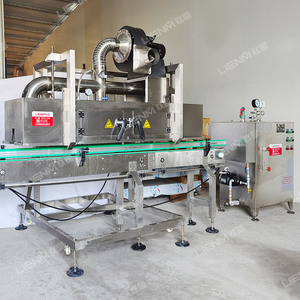 Lienm tay áo Máy dán nhãn với thu nhỏ đường hầm hơi nước nhiệt co lại đường hầm thu nhỏ tay áo chai máy dán nhãn tự động hóa - Product Image 3