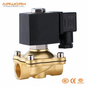 Vanne Solénoïde à Diaphragme Proportionnelle Hydraulique Électrique 1/2 Pouce AC DC 12V 24V 110V 220V avec Bobine en Cuivre et Corps en Laiton pour l'Eau - Product Image 1